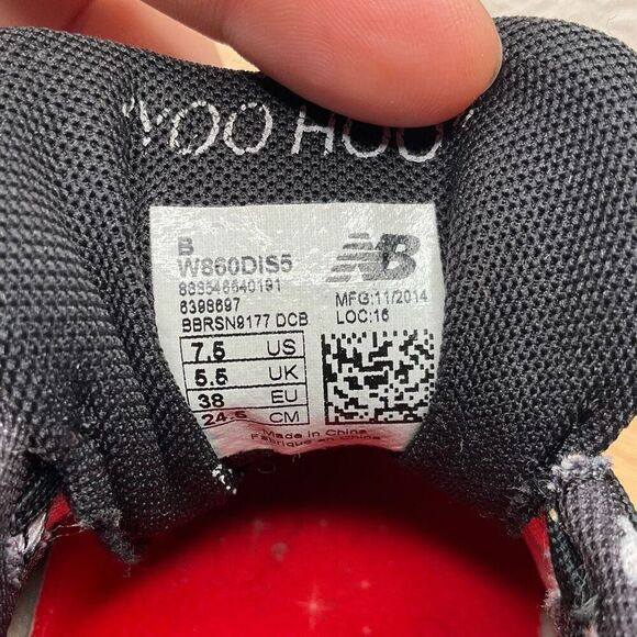 New Balance Womens‎ 2014 Run Disney Minnie Mouse Running Shoes W860DIS5 Size 7,5 - Picture 7 of 12